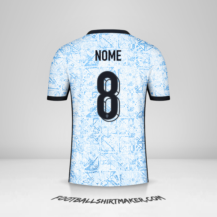 Maglia Portogallo 2024 Seconda -  nome - 8