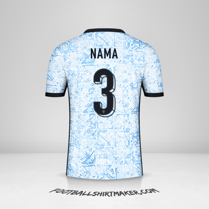 Jersey Portugal 2024 Alternatif -  nama - 3
