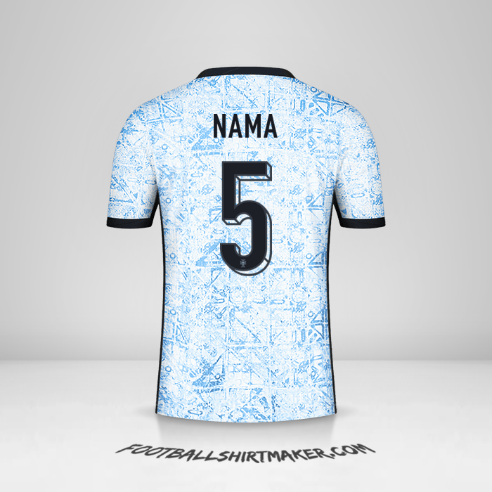 Jersey Portugal 2024 Alternatif -  nama - 5
