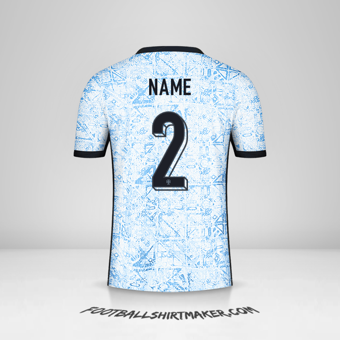 Trikot Portugal 2024 Auswärts -  name - 2