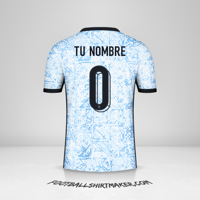 Camiseta Portugal 2024 II -  tu nombre - 0