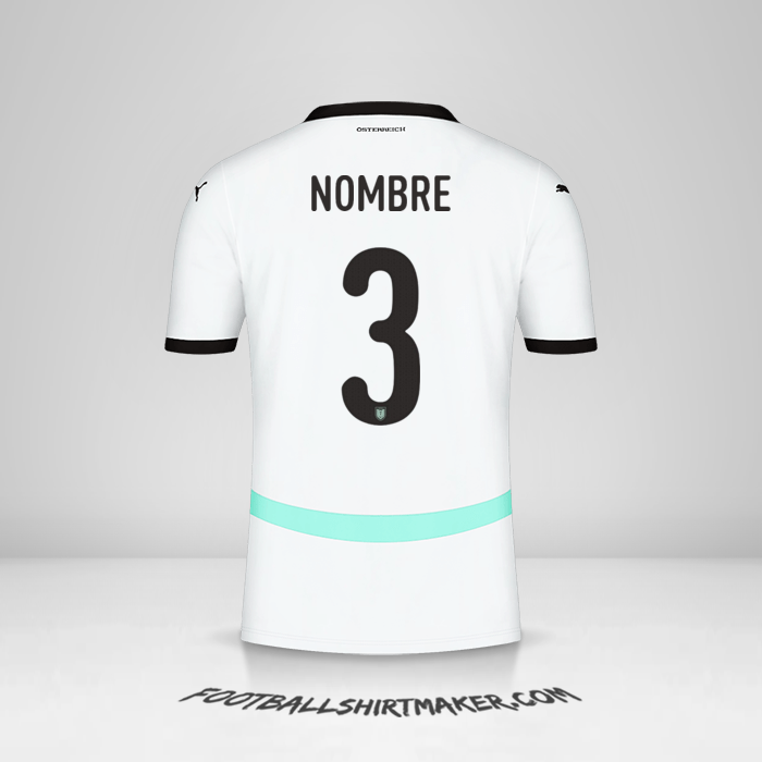 Jersey Austria 2024 Visita -  nombre - 3