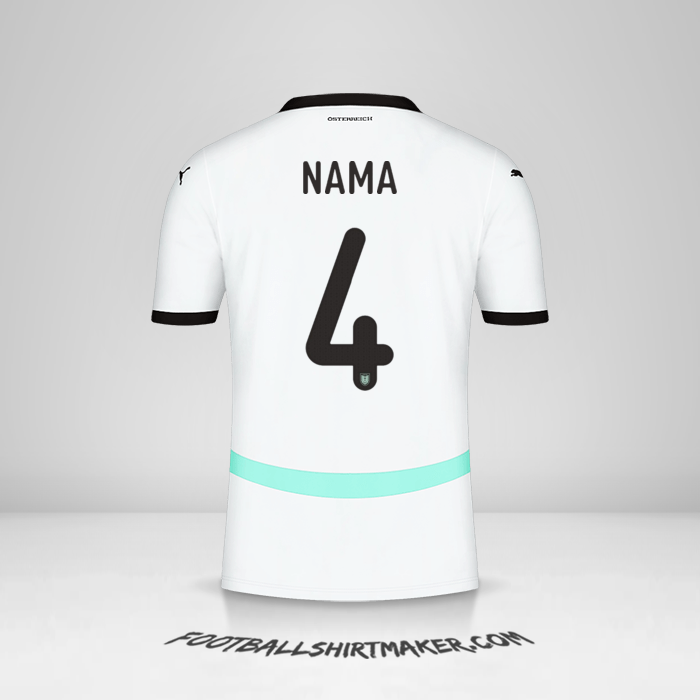 Jersey Austria 2024 Alternatif -  nama - 4