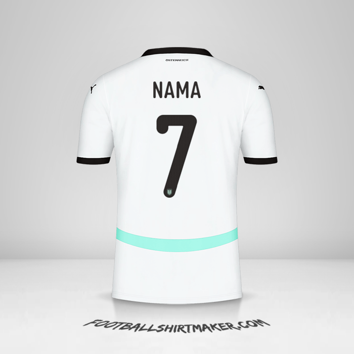 Jersey Austria 2024 Alternatif -  nama - 7