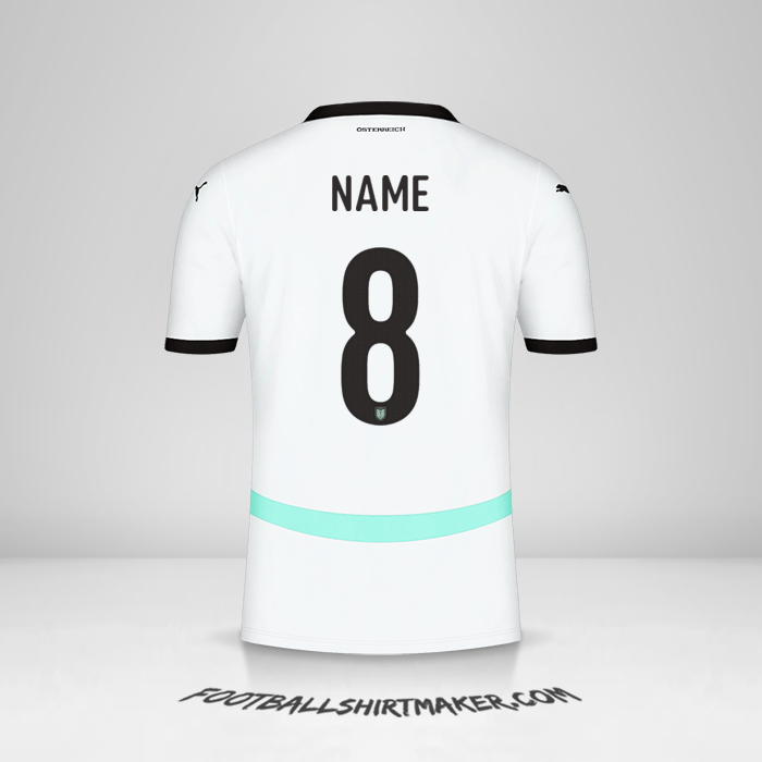 Shirt Austria 2024 Away -  name - 8