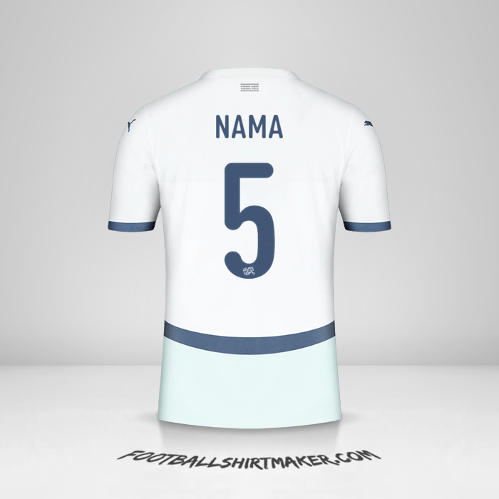 Jersey Swiss 2024 Alternatif -  nama - 5