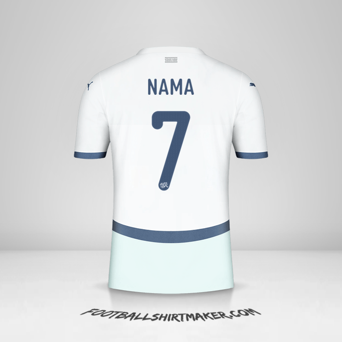 Jersey Swiss 2024 Alternatif -  nama - 7