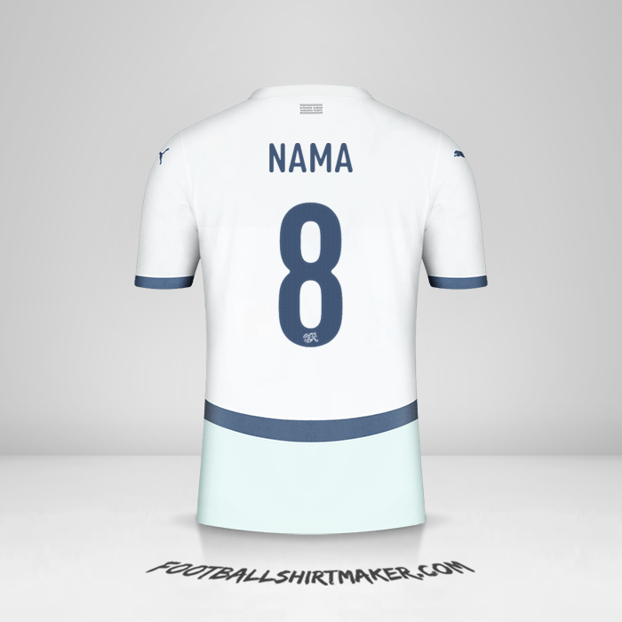 Jersey Swiss 2024 Alternatif -  nama - 8