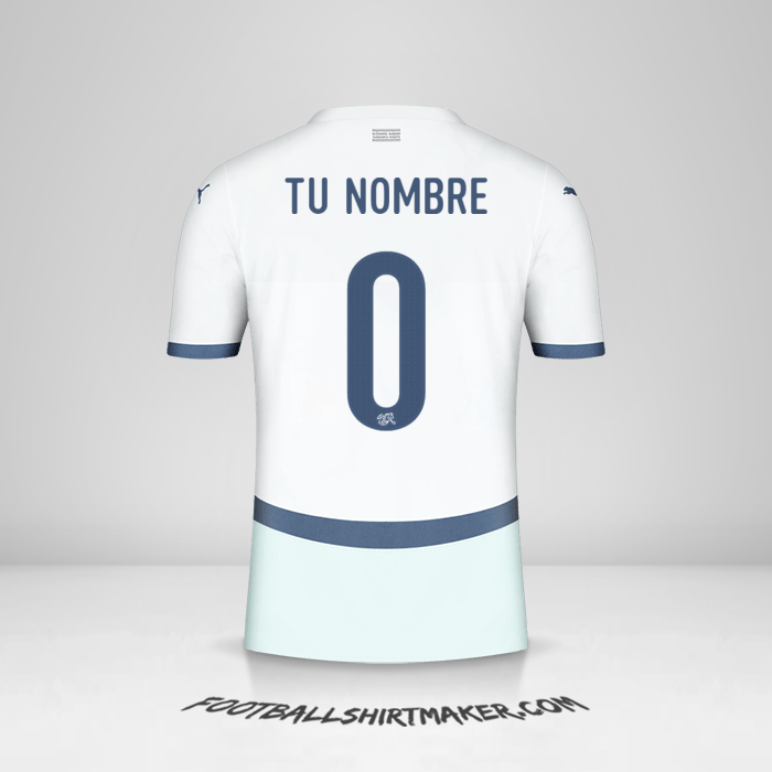 Jersey Suiza 2024 II -  tu nombre - 0