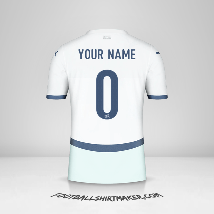 Jersey Switzerland 2024 II -  your name - 0