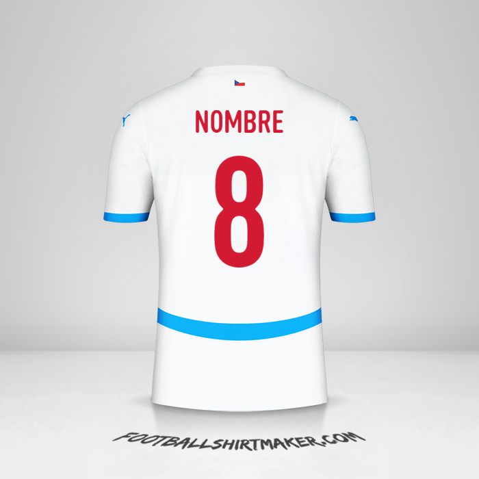 Jersey República Checa 2024 Visita -  nombre - 8