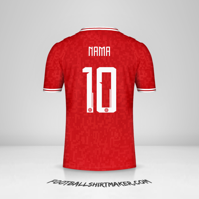 Jersey Denmark 2024 -  nama - 10