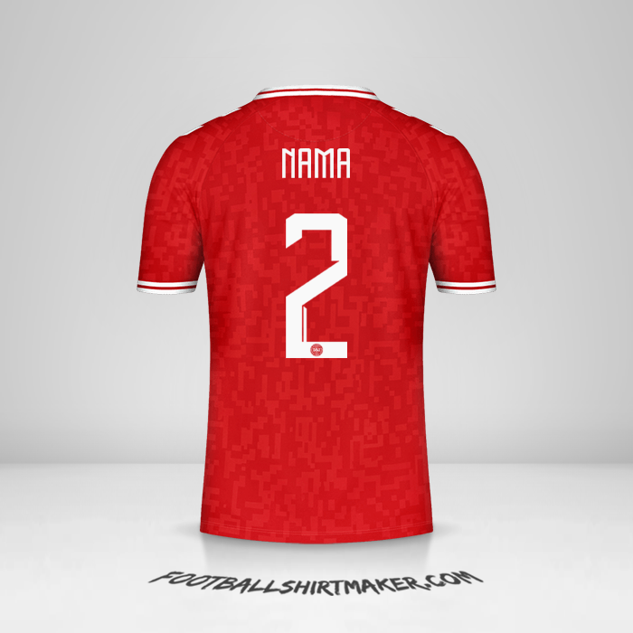 Jersey Denmark 2024 -  nama - 2