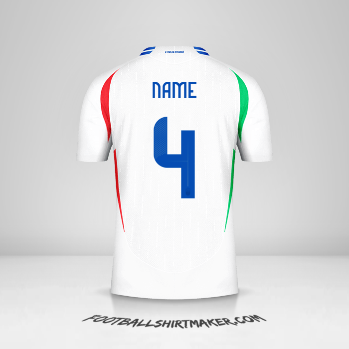 Trikot Italien 2024 Auswärts -  name - 4