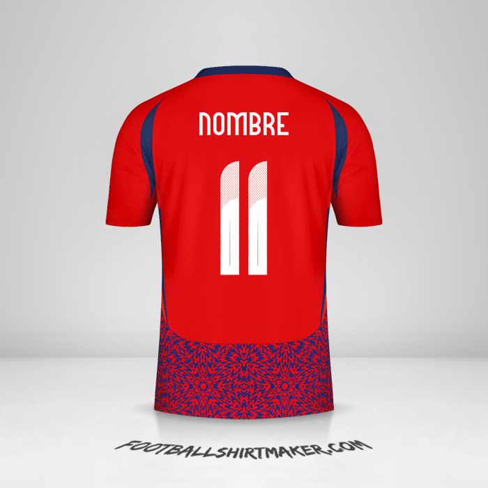 Jersey Costa Rica 2024 -  nombre - 11