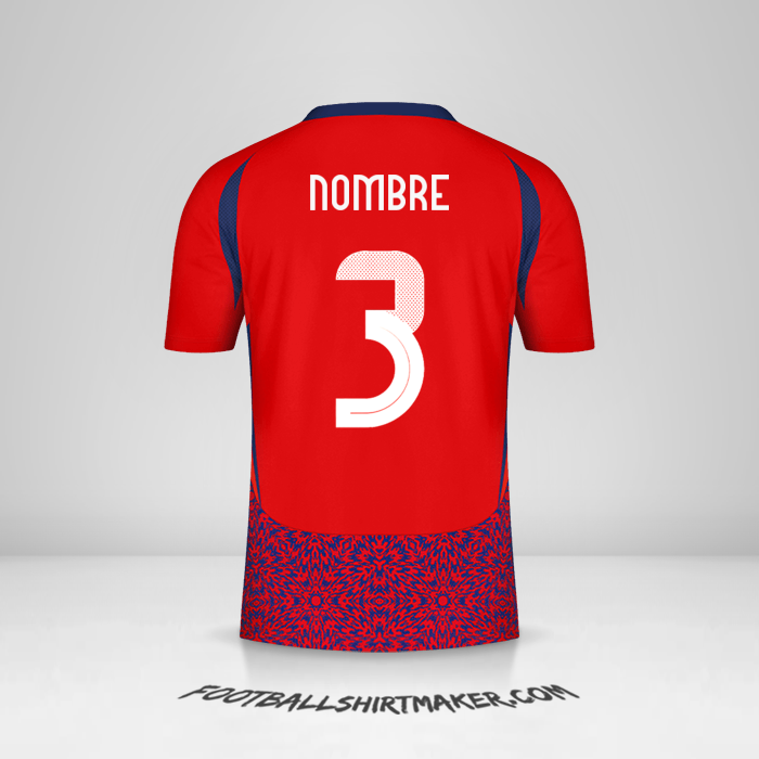 Jersey Costa Rica 2024 -  nombre - 3