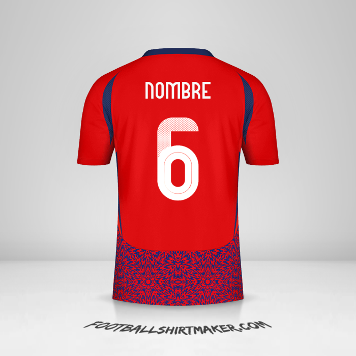 Jersey Costa Rica 2024 -  nombre - 6