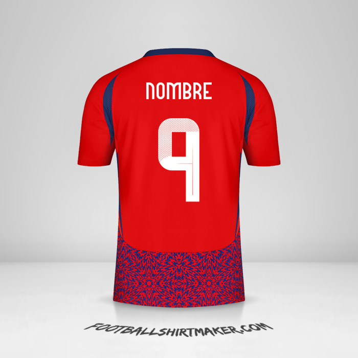 Jersey Costa Rica 2024 -  nombre - 9