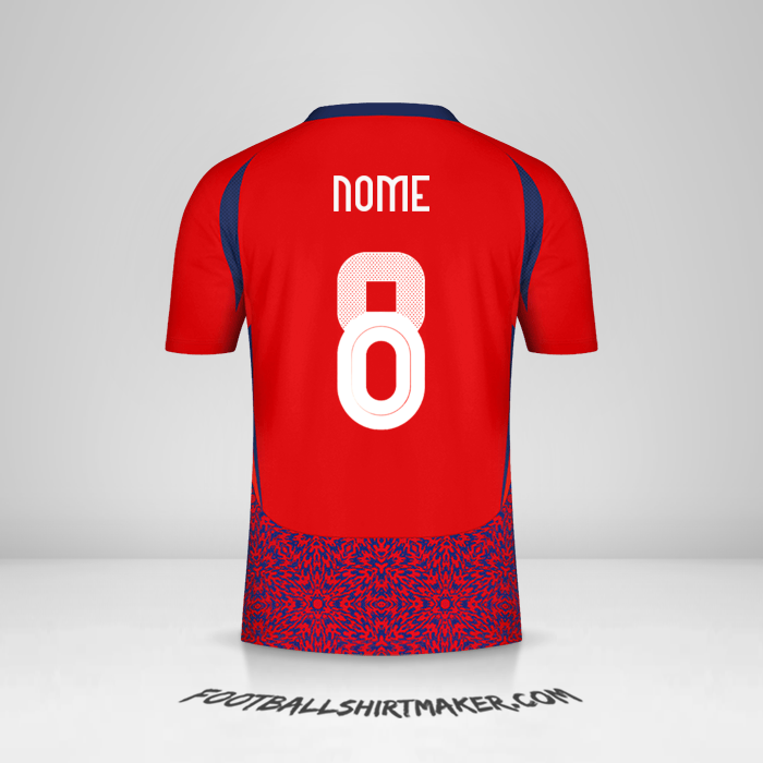 Camisa Costa Rica 2024 -  nome - 8
