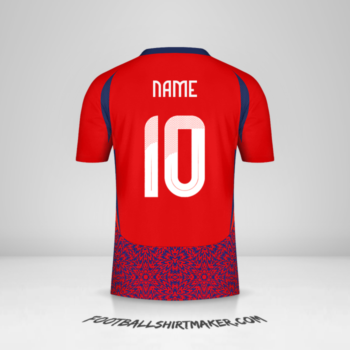 Jersey Costa Rica 2024 -  name - 10