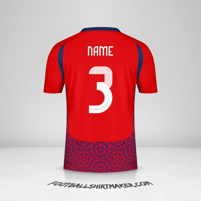 Trikot Costa Rica 2024 -  name - 3