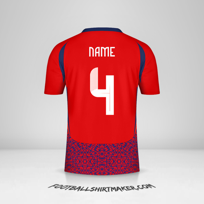 Trikot Costa Rica 2024 -  name - 4