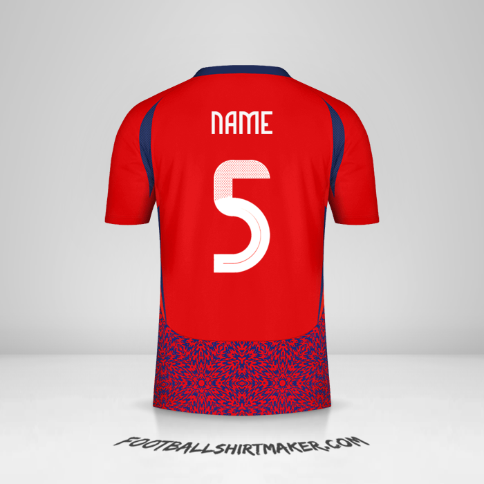 Trikot Costa Rica 2024 -  name - 5