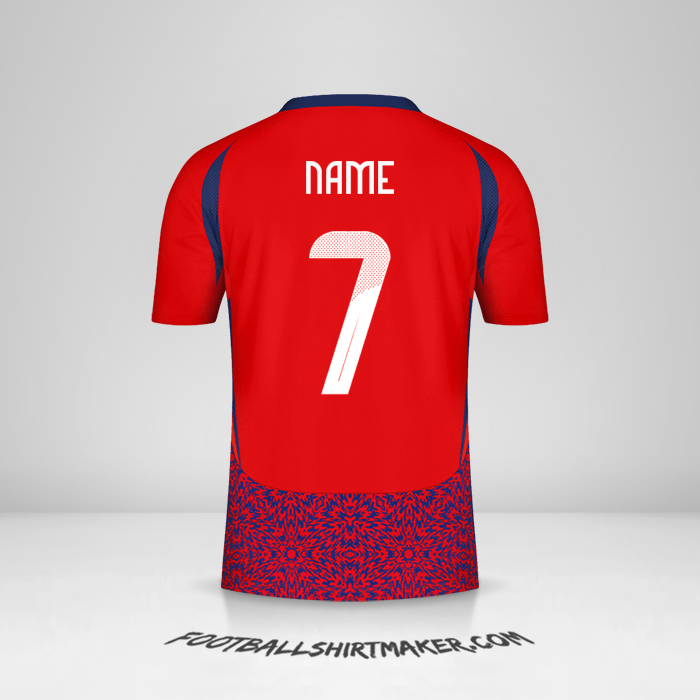 Shirt Costa Rica 2024 -  name - 7