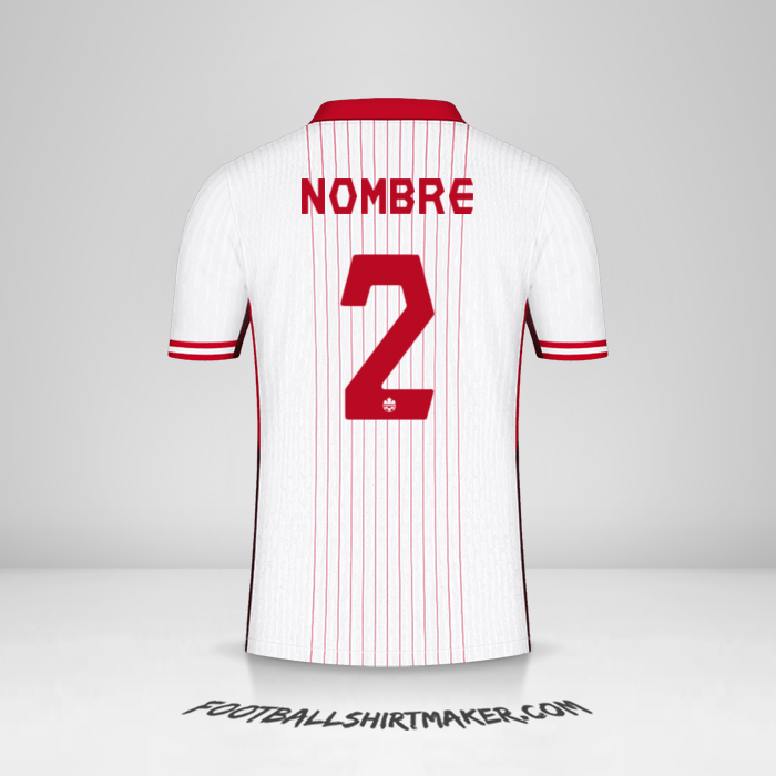 Jersey Canada 2024 Visita -  nombre - 2