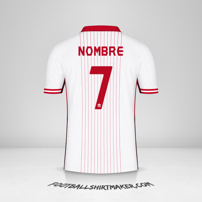 Jersey Canada 2024 Visita -  nombre - 7