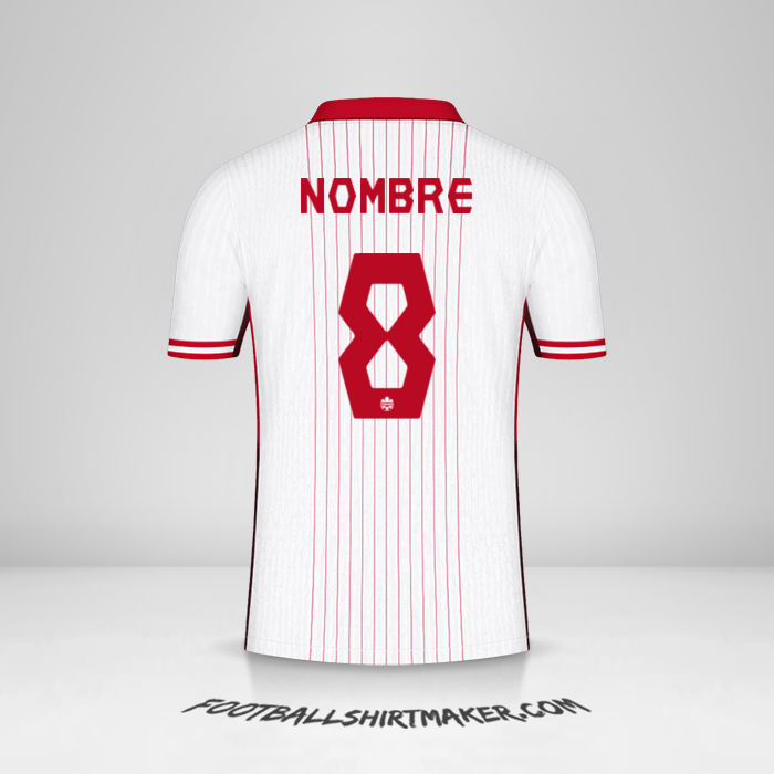Jersey Canada 2024 Visita -  nombre - 8