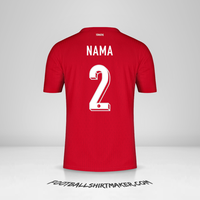 Jersey Turki 2024 Alternatif -  nama - 2