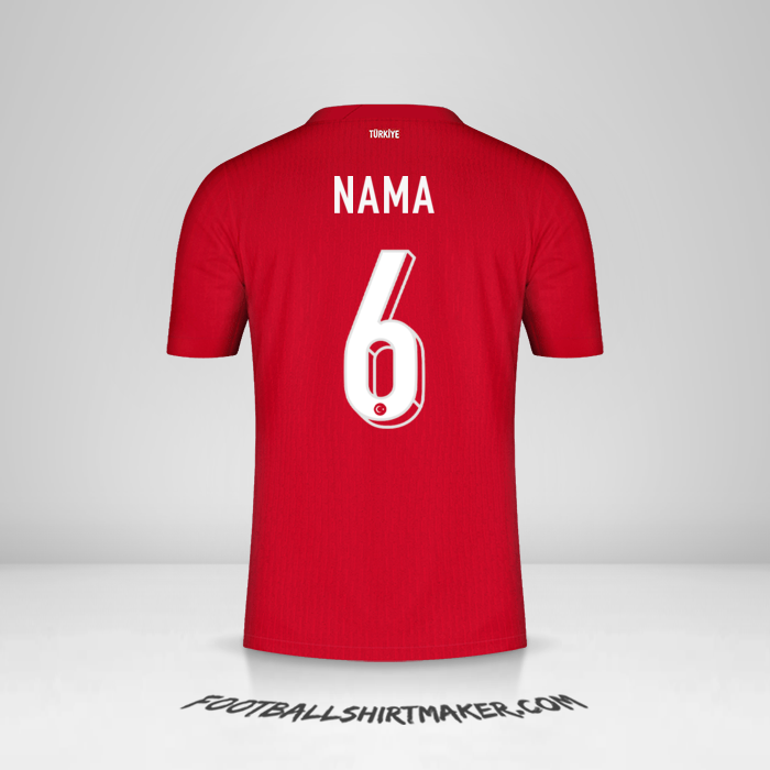Jersey Turki 2024 Alternatif -  nama - 6