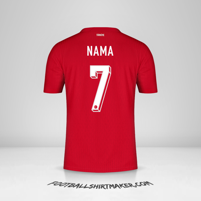 Jersey Turki 2024 Alternatif -  nama - 7