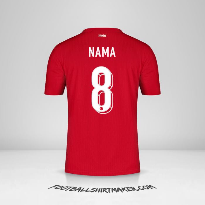 Jersey Turki 2024 Alternatif -  nama - 8