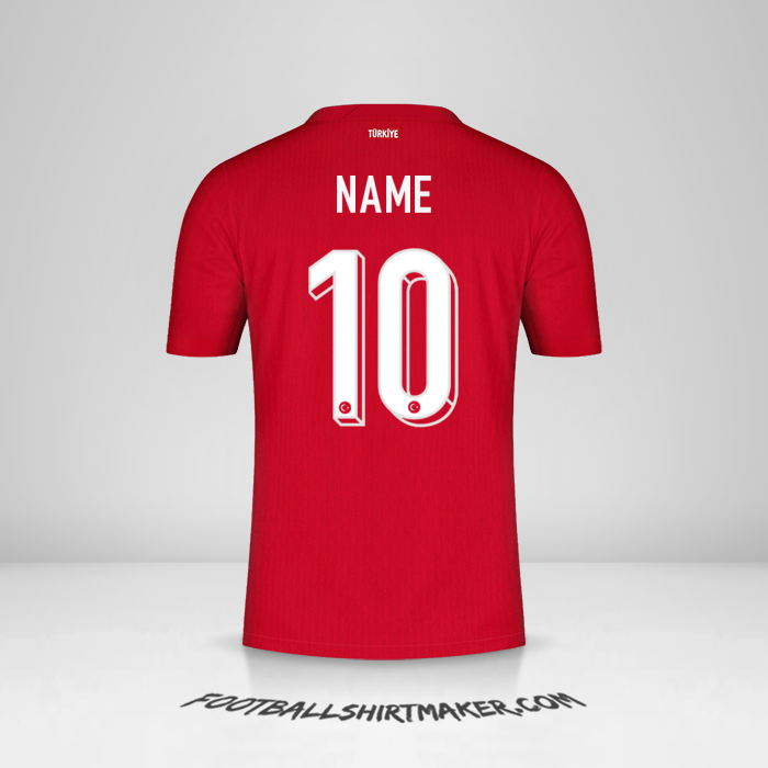Jersey Turkey 2024 Away -  name - 10