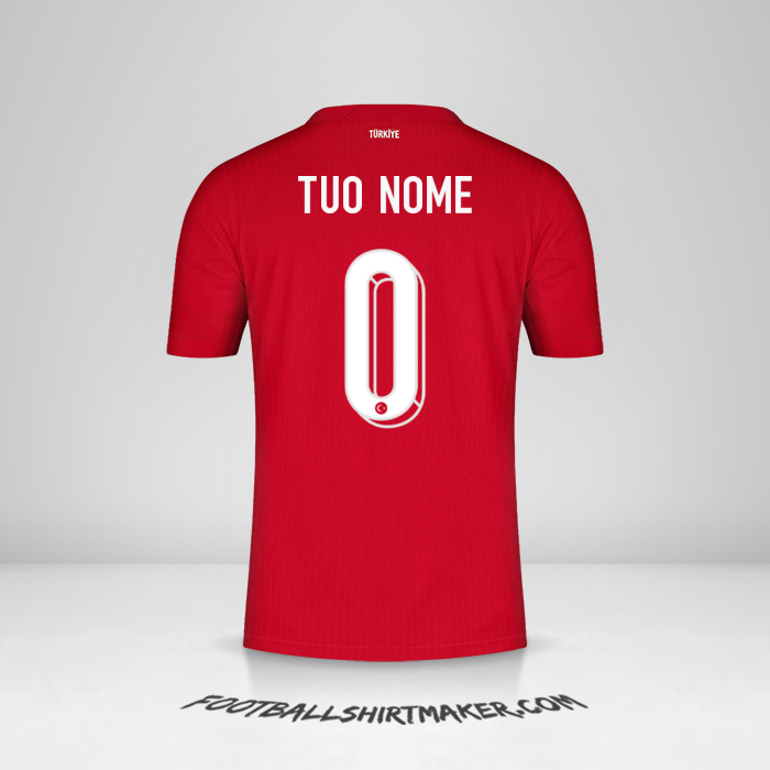 Maglia Turchia 2024 II -  tuo nome - 0