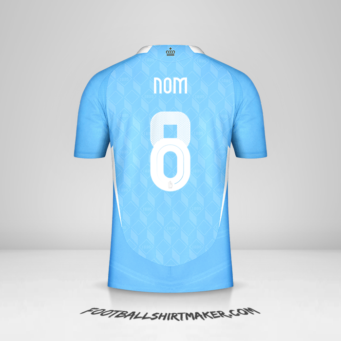 Maillot Belgique 2024 Extérieur -  nom - 8