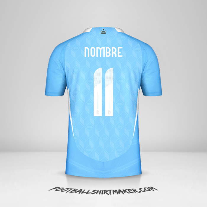 Jersey Belgica 2024 Visita -  nombre - 11