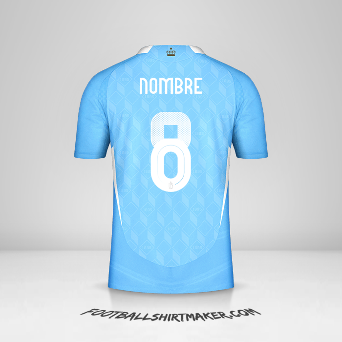 Jersey Belgica 2024 Visita -  nombre - 8