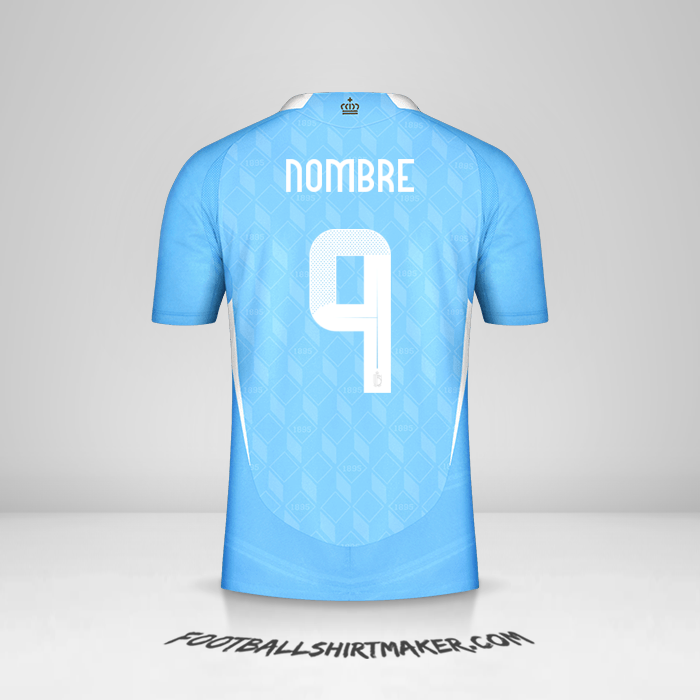 Jersey Belgica 2024 Visita -  nombre - 9