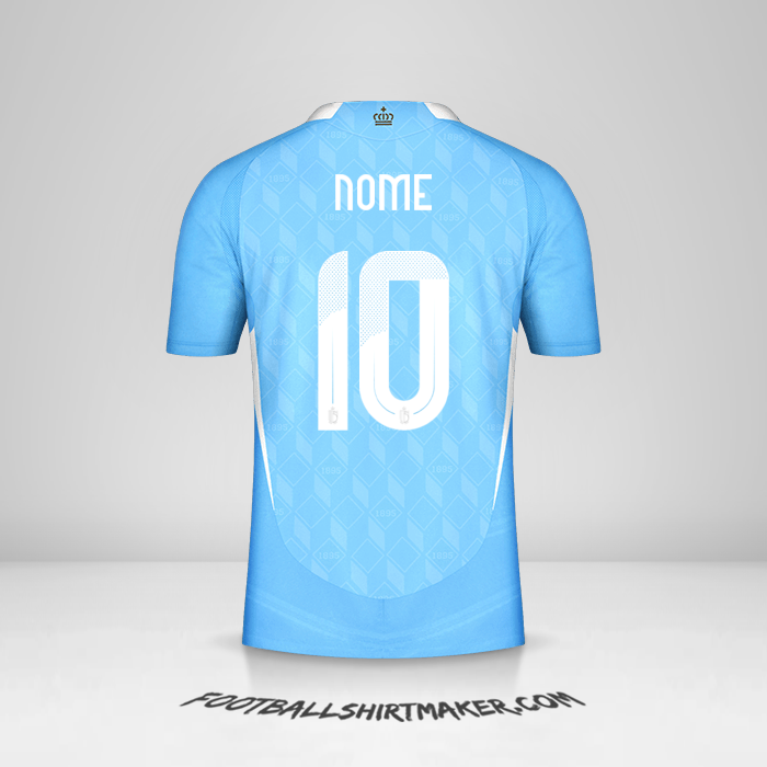 Maglia Belgio 2024 Seconda -  nome - 10