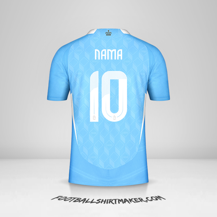 Jersey Belgia 2024 Alternatif -  nama - 10