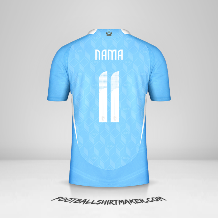 Jersey Belgia 2024 Alternatif -  nama - 11