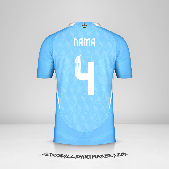 Jersey Belgia 2024 Alternatif -  nama - 4