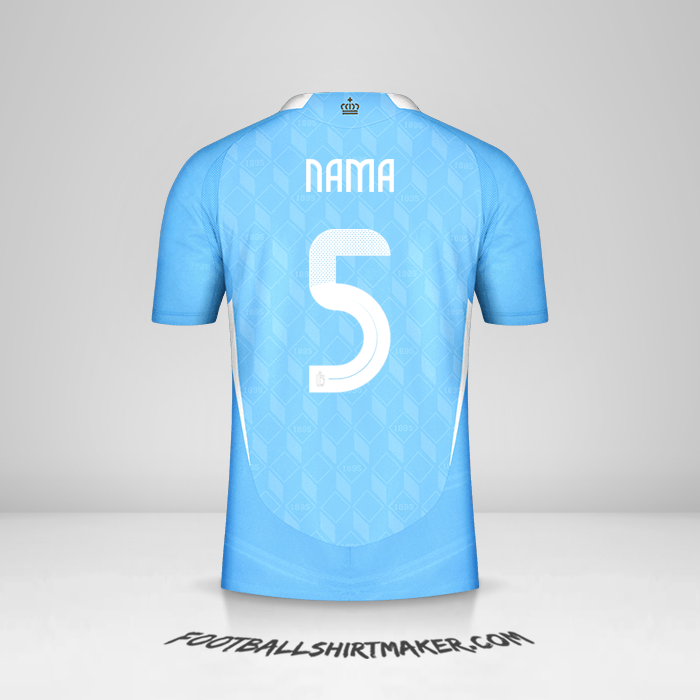 Jersey Belgia 2024 Alternatif -  nama - 5