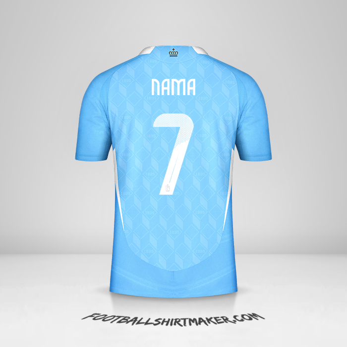 Jersey Belgia 2024 Alternatif -  nama - 7