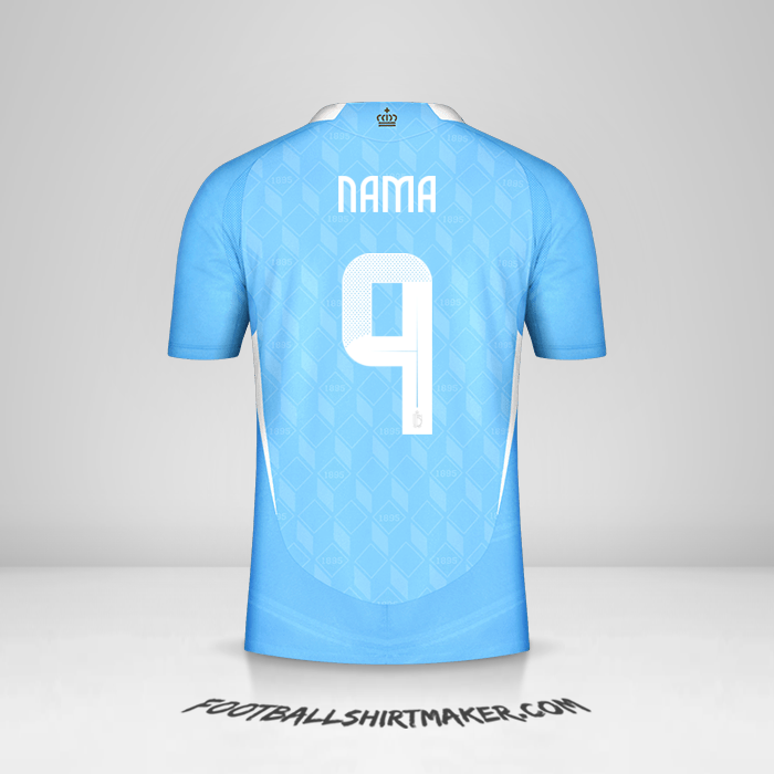Jersey Belgia 2024 Alternatif -  nama - 9