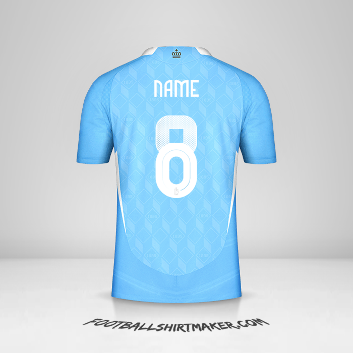 Jersey Belgium 2024 Away -  name - 8