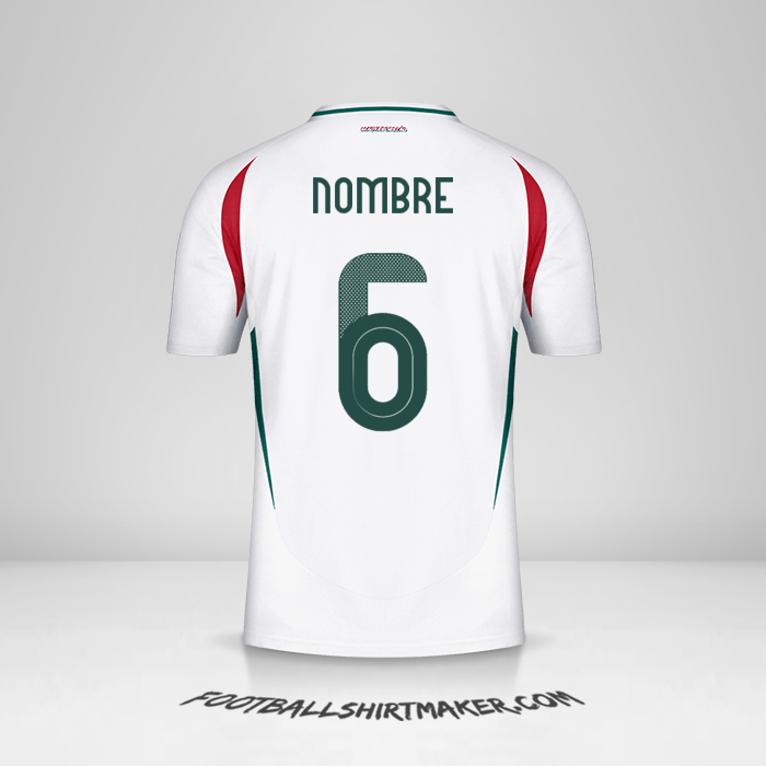 Camiseta Hungría 2024 Visita -  nombre - 6